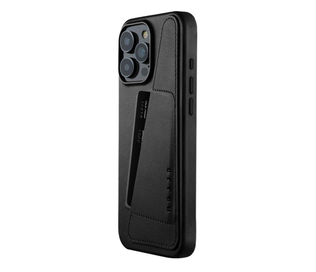 MUJJO WalletLeather Case iPhone 16 Pro Max MagSafe black MUJJOCL056BK - 1296454 - zdjęcie 2